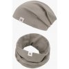 Doke Set čiapka a nákrčník organic aluminium