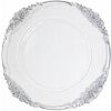 PODLOŽKA POD TANIER PLASTOVÁ POD TANIER strieborná Ø36 L047b