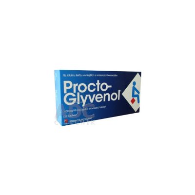 Procto-Glyvenol sup (blis.Al/PE) 1x10 ks