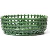 Ferm Living Keramický kôš Emerald Green