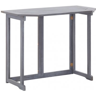Prolenta Maison Exclusive Skladací stôl na balkón 90x50x74 cm z masívneho akáciového dreva