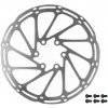 Force-8 brzdový kotúč 160 mm strieborný