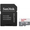 Pamäťová karta SanDisk Micro SDXC Ultra Android 256GB UHS-I U1 (100R/20W) + adaptér (SDSQUNR-256G-GN6TA)