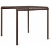 Ferm Living Stôl Dapple 80x80, dark chocolate