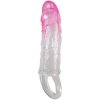 Pretty love - odes realistic 2 cm enlargement sheath for penis pink