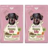 VERSELE-LAGA Happy Life Adult Mini Lamb 2x2,5 kg - krmivo pre dospelých a malých psov s jahňacím mäsom