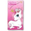 Faro Osuška Jednorožec Princess Bavlna Froté 70 x 140 cm