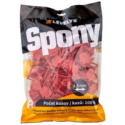 LEVELYS Spony 1,5mm/100ks