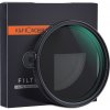 K&F Concept 72MM Nano-X variabilný/fader ND filter, ND8~ND128, W/O Black Cross 17138