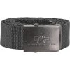 Alpha Industries Heavy Duty Belt 4 cm Rep Grey opasok Farba: šedá, Veľkosť: Unisex
