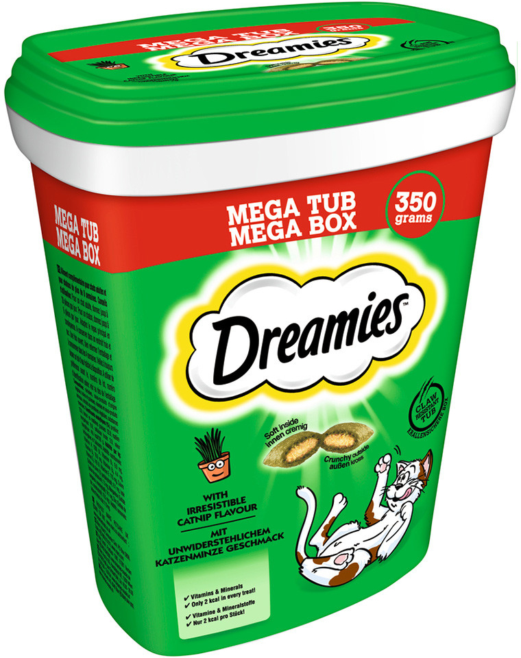 Dreamies mačacia mäta 2 x 350 g