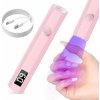 Mini UV/LED lampa na nechty (Mini UV/LED lampa na nechty Prenosná bezdrôtová UV LED lampa na gél lak, hybridný lak a top)