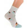 Biele ponožky CAKE