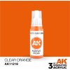 AK Interactive akrylová barva clear orange 17 ml