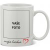 Hrnček s fotkou rámik Moja láska 350 ml FOTOpošta