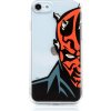 AppleMix Kryt STAR WARS pre Apple iPhone 7 / 8 / SE (2020) / SE (2022) - Darth Maul - gumový - priehľadný