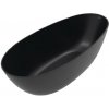 Villeroy & Boch Antao - Voľne stojaca vaňa 170x75 cm, SilentFlow, Quaryl, Pure Black UBQ170TAO7TV-R7