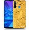 Picasee silikónový prehľadný obal pre Realme 5 - Gold