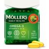 Moller's Omega 3 Daily Health vitamín A - D - E 112 kapsúl