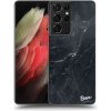 Picasee ULTIMATE CASE pro Samsung Galaxy S21 Ultra 5G G998B - Black marble