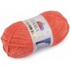Pletacia ženilková priadza Dolphin Baby 100 g - (80312) lososová