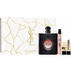 Yves Saint Laurent Black Opium SET: Parfumovaná voda 90ml + Parfumovaná voda 10ml + Rúž na pery 1,3g pre ženy