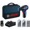 BOSCH GSR 12V-30 PROFESSIONAL Akumulátorový vŕtací skrutkovač, 12V 2x2,0Ah 06019G9001