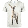 Aloha From Deer Lonely Red Deer Tričko TSH AFD1052 Beige S