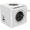 Cubenest PowerCube Extended USB A+C PD 20 W Barva: šedá