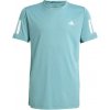 Detské tričko adidas Club Tennis 3-Stripes T-Shirt Kids Powder Teal 128 cm
