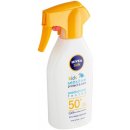 Nivea Sun Kids Protect & Care Sensitive spray na opalování pro citlivou pokožku SPF50+ 300 ml