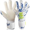 Reusch PURE CONTACT SILVER Futbalové brankárske rukavice, biela, 10