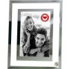 Foto sklo rámik SRDCE PEČAŤ 11x16 cm FOTOpošta