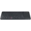 C-TECH klávesnica WLTK-01, bezdrôtová klávesnica s touchpadom, čierna, USB