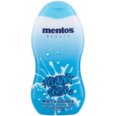 Mentos Mint-a-Licious sprchový gél a pena do kúpeľa 2v1 400 ml