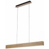 AZZARDO AZ2700 DECOline LARIA WOOD stropné závesné LED svietidlo 10,4W/3000lm IP20 drevo