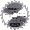 Strend Pro pílový kotúč TCT 210x2.6x30/20 mm 24T na drevo SK plátkami