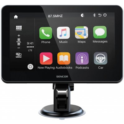 Sencor SCT M750BWT CarPlay a Android Auto displej