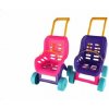 TEDDIES Kočík pre bábiky Buggy Sport ružovo-fialový 1ks - mix variantov či farieb
