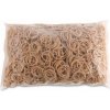 Gumičky Office Products 40mm 1kg prírodná farba