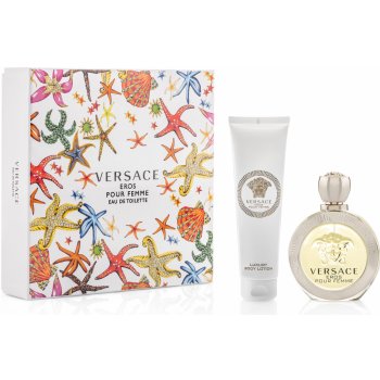 Versace Eros Pour Femme EDT 100 ml + telové mlieko 150 ml