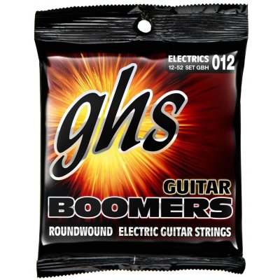 GHS Electric Guitar Boomers Roundwound Heavy, .012 - .052