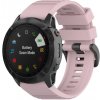 eses Športový silikónový remienok pre Garmin - Ružový, QuickFit 26 mm