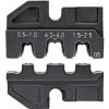 Lisovací konektor pre neizolované otvorené konektory 4,8 + 6,3 mm KNIPEX 97 49 05