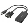 Hama 200342 AV prevodník VGA na HDMI, Full HD