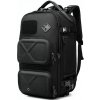 Ozuko Outdoor cestovný turistický batoh s USB + zámok Čierny Legrand 23 l