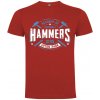 Superfutbal Pánske tričko Hammers, červené Veľkosť: S