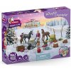 Schleich Adventný kalendár HORSE CLUB 2025 - Vianočný zázrak žriebä