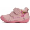 Detská dievčenská kožená obuv D.D.Step Baby pink S015-51542 22