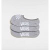 Vans Ponožky Vans, Classic Heathered Canoodle 3Pack grey heather/white 2025 dámské Velikost: 36,5-41